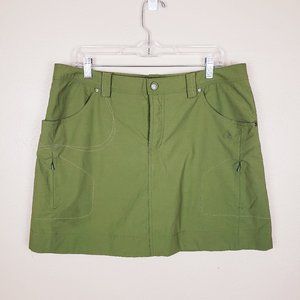 Ascend Green Mesh Shorts Outdoor Skort Size 14